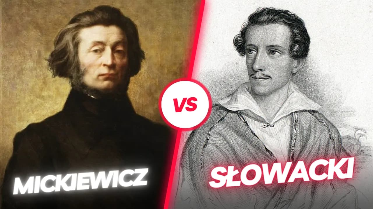 Mickiewicz kontra Słowacki: Kto naprawdę był lepszym poetą? Poznaj fakty