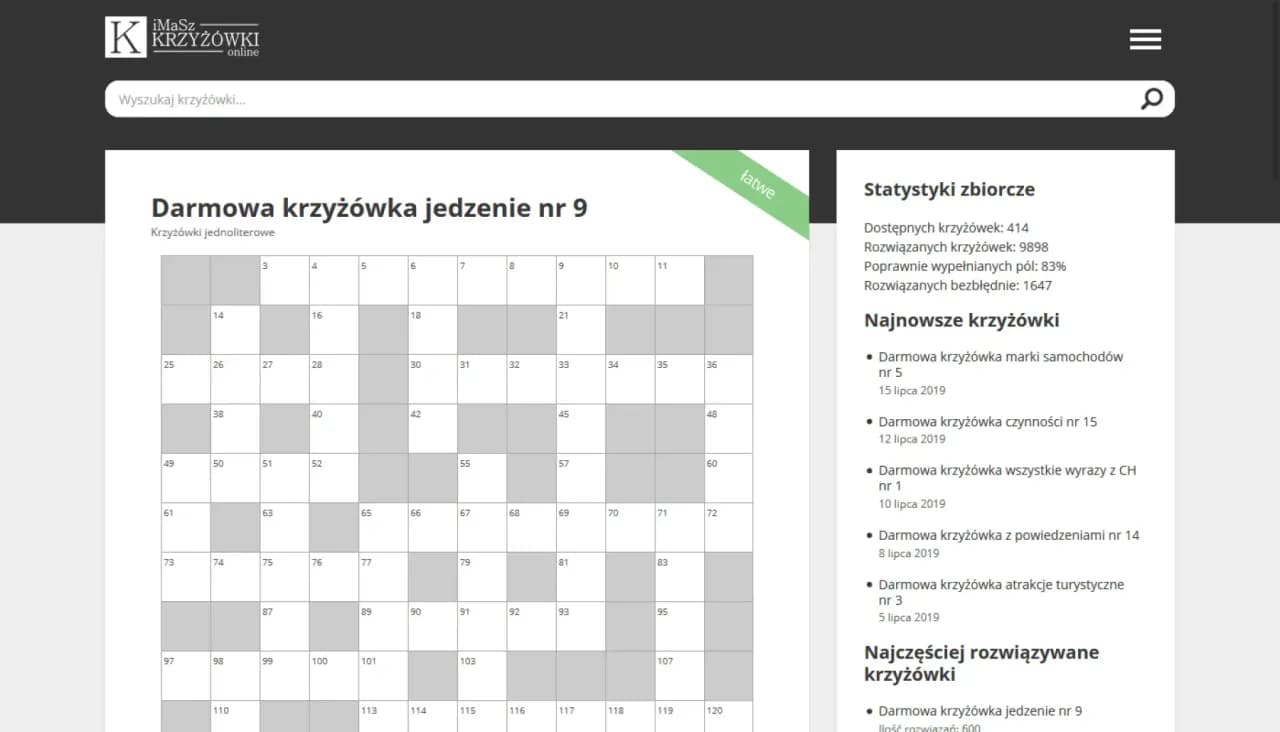 Obsesja inaczej: Rozszyfrowane tajemnice w krzyżówkach