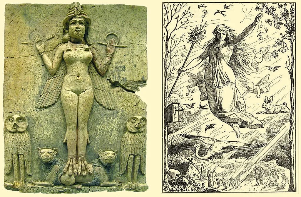 Babilońska bogini miłości: Tajemnice Isztar w krzyżówce.