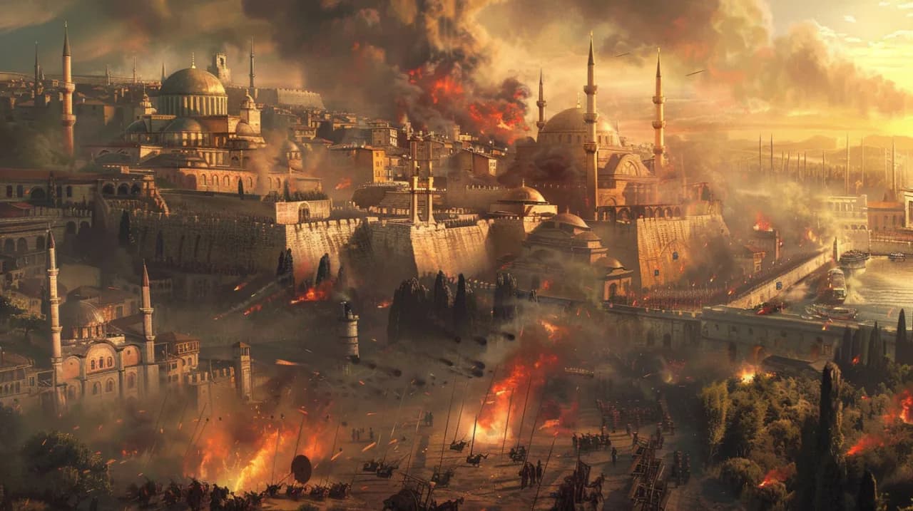 1453: Rok, który wstrząsnął światem - co się stało? Upadek