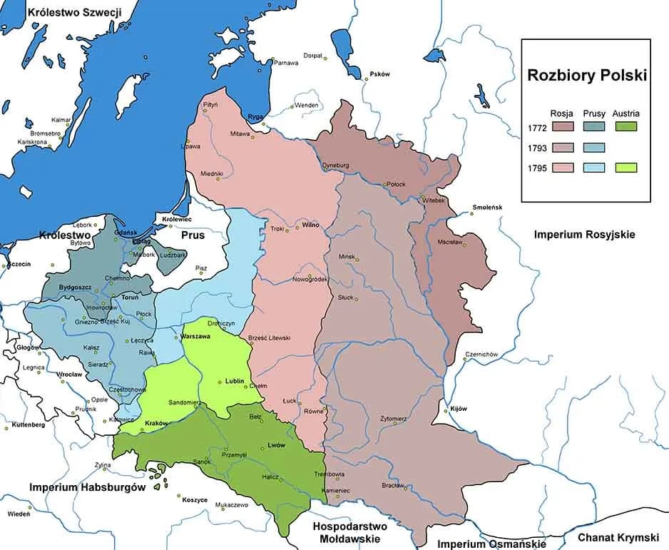 Historia granic Polski: Kiedy Polska zniknęła z mapy?