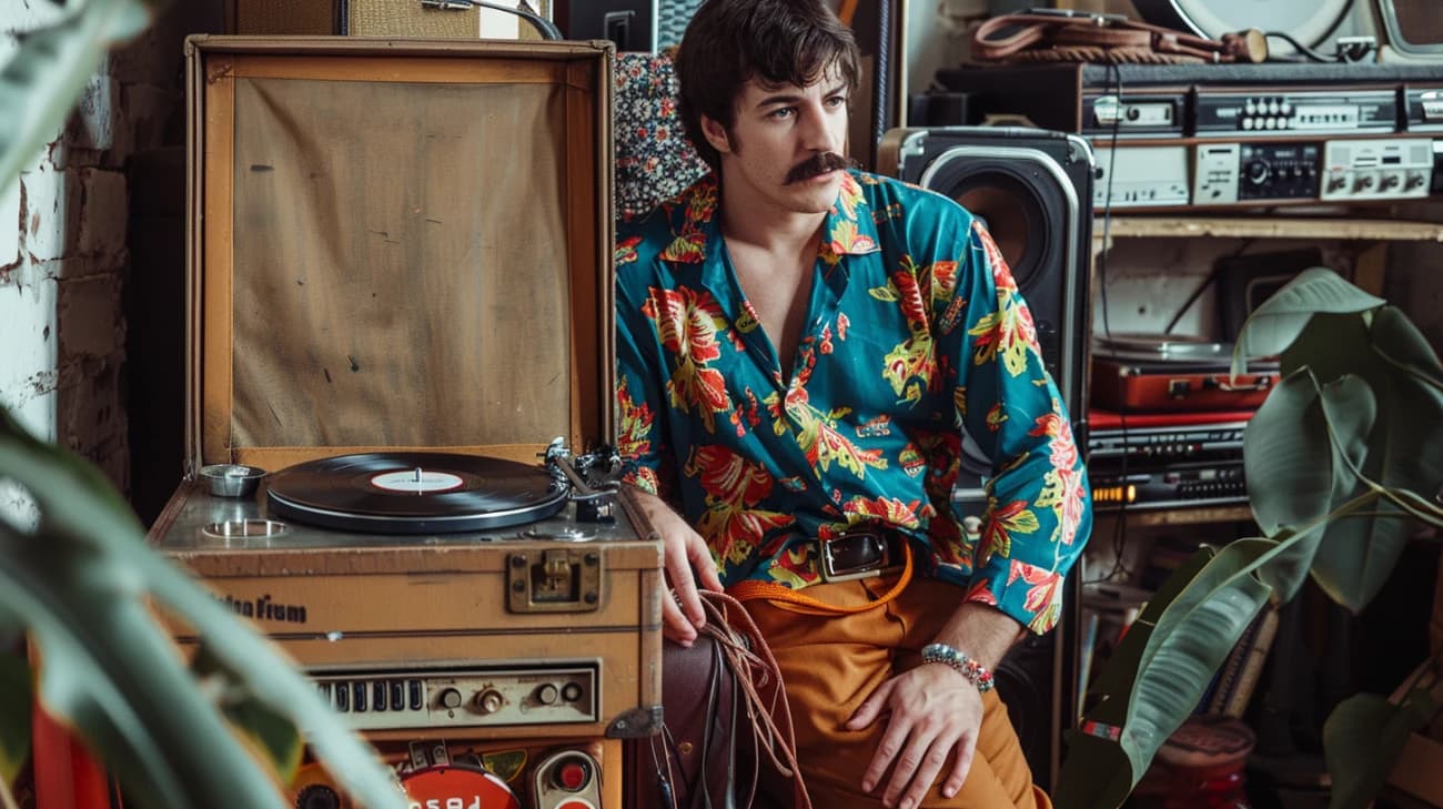 Styl męski lat 70-80: Trendy i wpływ na życie mody męskiej lat 70/80