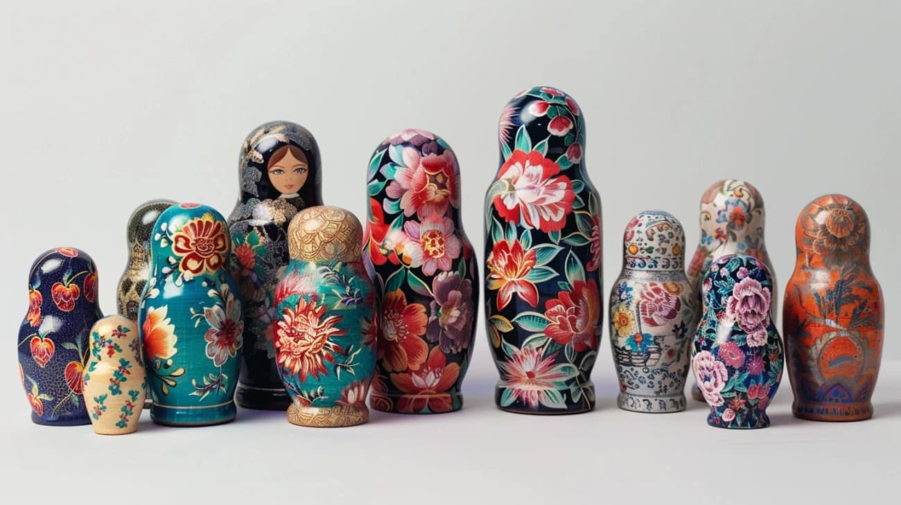 Co do Matrioszki: Tajemnice rosyjskich lalek zdejmij i nałóż