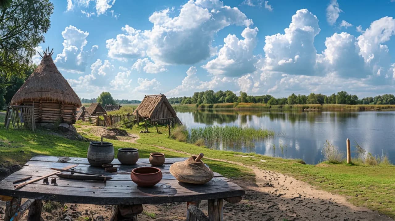 Gród w Biskupinie: Co skrywa pradawna osada? Tajemnice wykopalisk